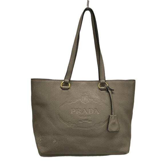 PRADA Logo Tote Bag 1BG100 Algilla - Picture 1 of 16